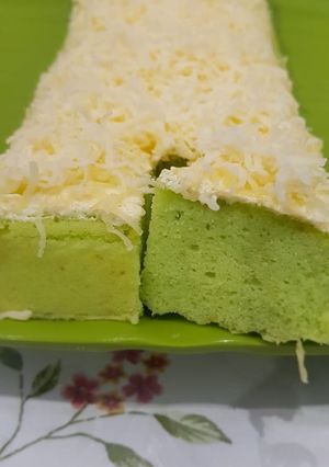 Foto resep Bolu Pandan Kukus