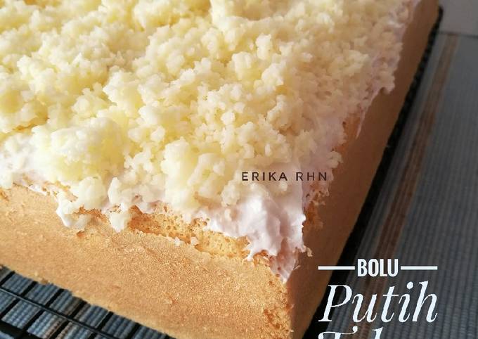 Resep Bolu Putih Telur, Enak Banget