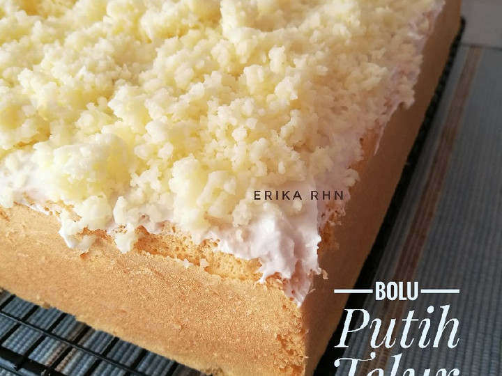Resep Bolu Putih Telur, Enak Banget