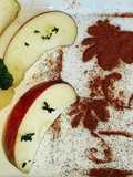 Manzana a la menta snack