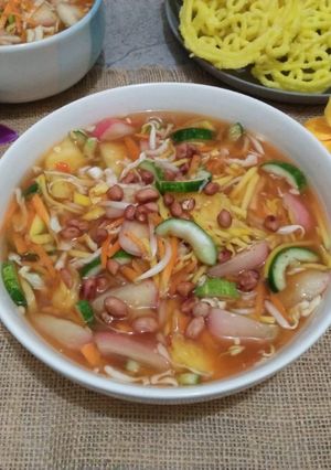 Foto resep Resep Rujak Cuka Asem Pedes Seger Dan Rasanya Bikin Nagih