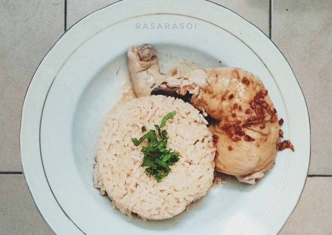 Hainan Chicken Rice / Nasi Ayam Hainan