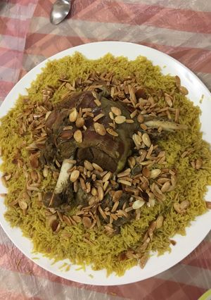صورة لوصفة المندي بالكتف البلدي على طريقتي (المطبخ الأردني)