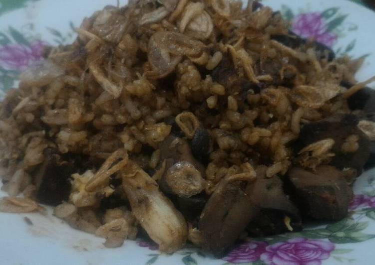 Nasi goreng ati bumbu jawa