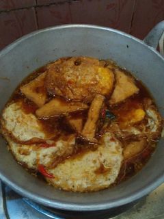Foto resep Semur Tahu dan Telur Ceplok