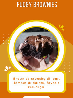 Foto resep Fudgy Brownies