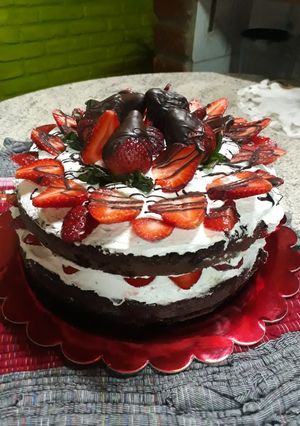 Una foto de Torta selva negra