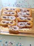 Maschere di Carnevale di sfoglia con crema alle nocciole con zucchero a velo fatto in casa 🏡👩‍🍳❤️🎭🎭🎭🎭