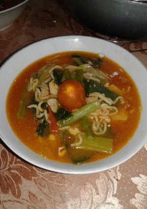 Foto resep Indomie telur asin
