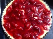 Una foto de kuchen de frutilla