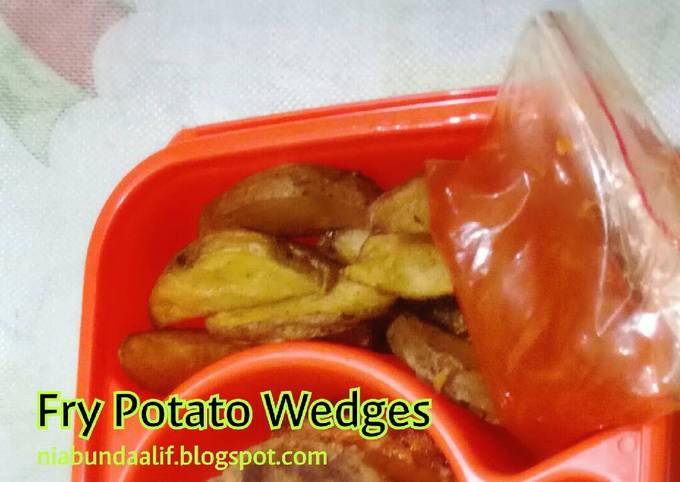 Cara Gampang Menyiapkan Fry Potato Wedges Simple, Enak