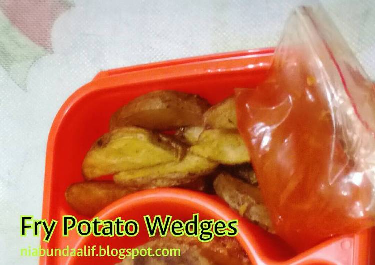 Cara Memasak Fry Potato Wedges Simple yang Renyah