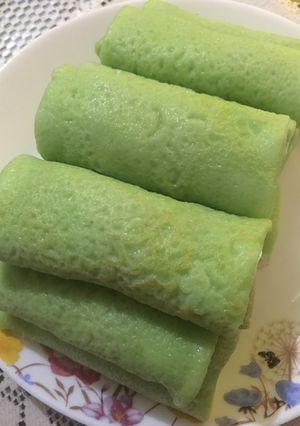 Foto resep Dadar Gulung isi Unti Kelapa