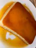 Flan de coco con fireball