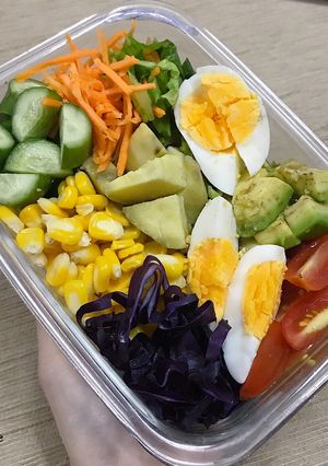 Hình của món Salad trộn dầu dấm 🍃🍃.