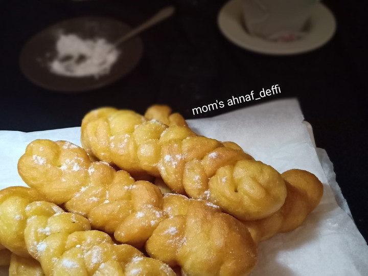 Resep Donat kepang autolysis, Bikin Ngiler