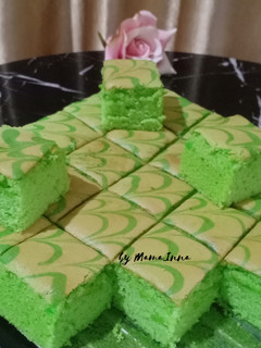 Foto resep Pandan Sponge Cake💚