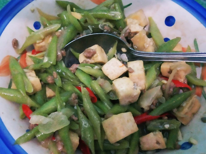 Cara Simple Menyiapkan Resep  Buncis Tumis Daging Cincang yang Bisa Manjain Lidah, Menggugah Selera