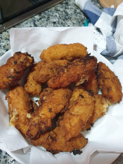 Una foto de Croquetas de bacalao y cebolla