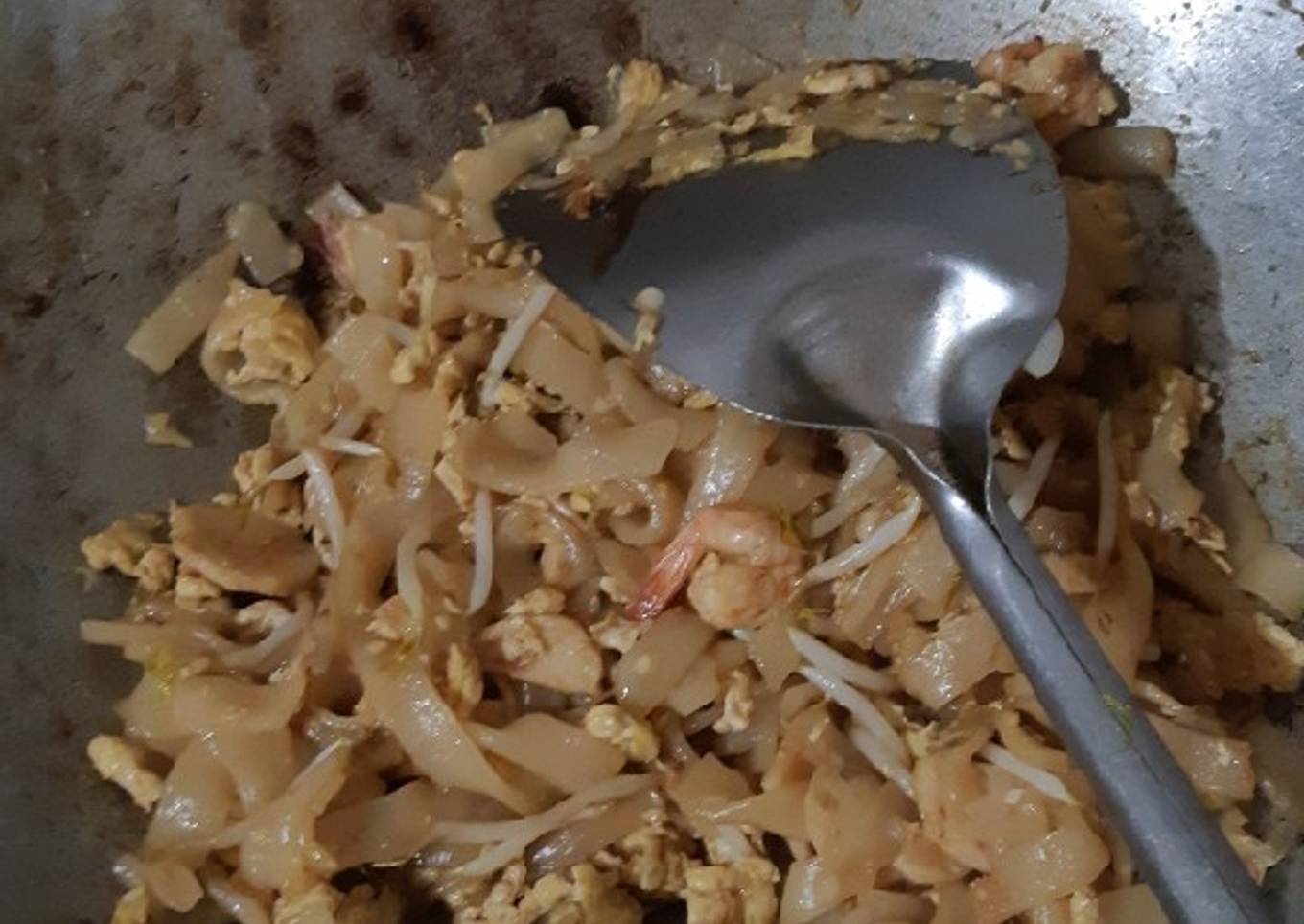 Kwetiau goreng Non Halal