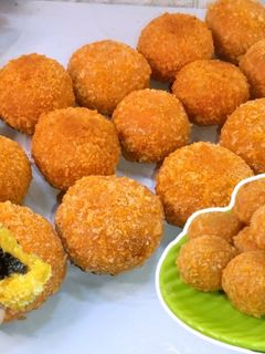 Foto resep Bola bola ubi lumer