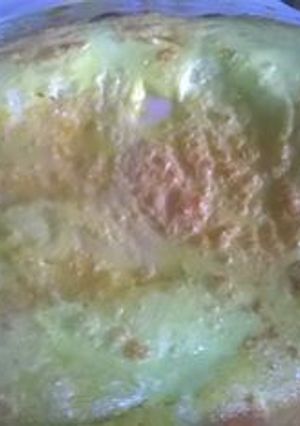 Una foto de Polenta rellana gratinada (cocción microonda)
