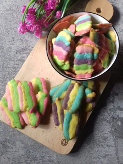 Foto resep Lidah Kucing Rainbow