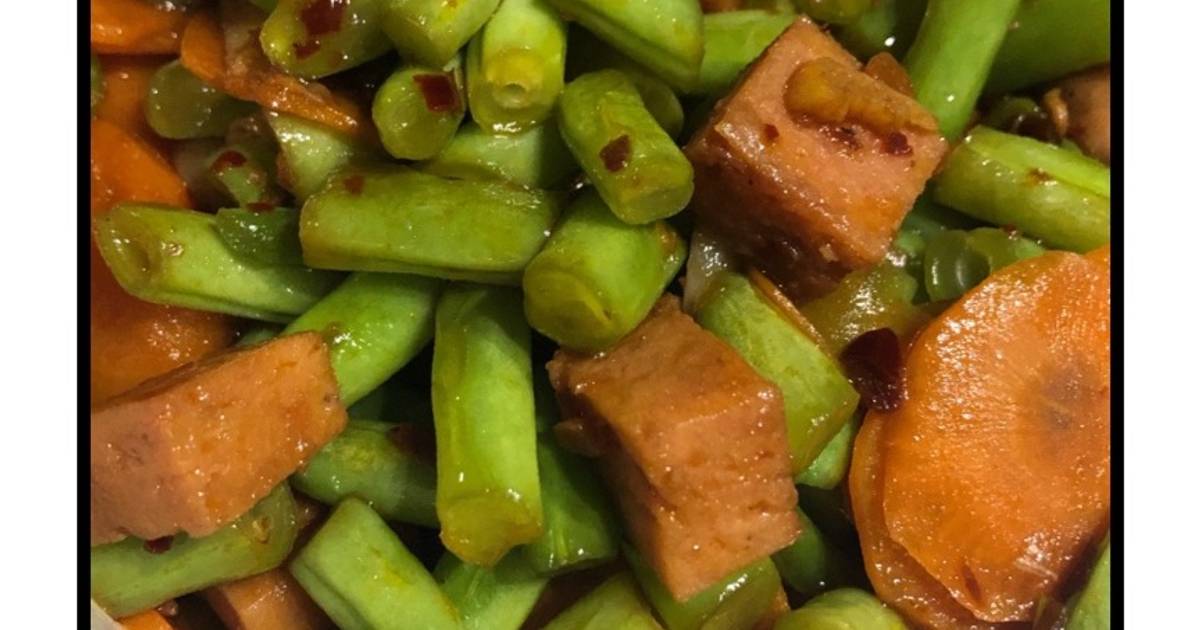 Resipi French beans & Carrot Stir Fry oleh Audrey J Cookpad