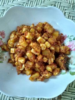 Foto resep Sambel goreng kentang
