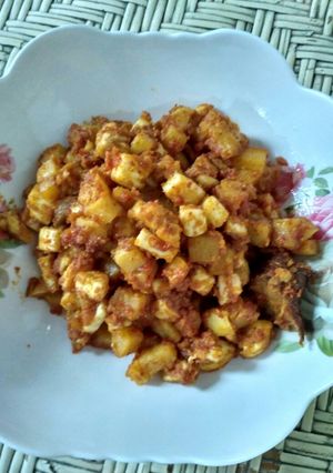 Foto resep Sambel goreng kentang