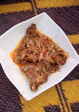 A picture of Pepper chicken.