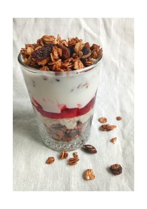 Foto resep Granola parfait