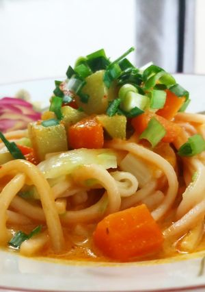 Foto resep Mie Gomak (Spageti Batak)