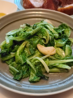 蒜炒羅馬生菜 的食譜成品照片