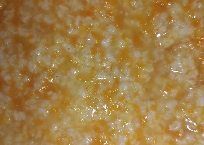 Детское меню: пшенная каша с тыквой