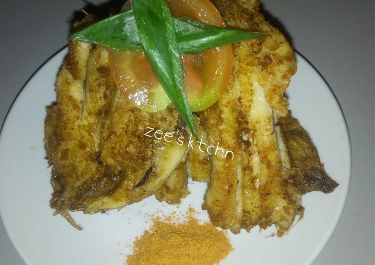 Recipe of Homemade Fried fish fillet