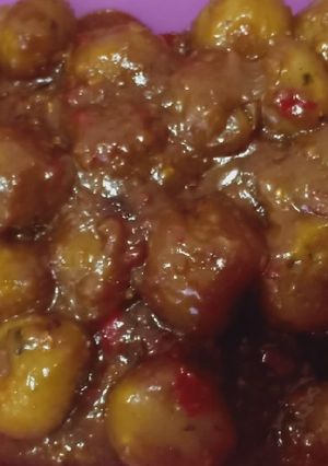 Foto resep Cilok bumbu kacang