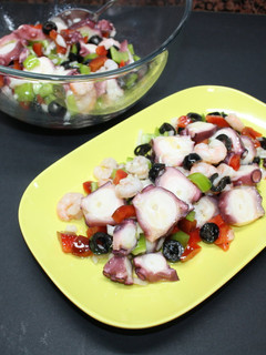 Una foto de Ensalada de pulpo en vinagreta