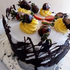A picture of Dark chocolate cage.