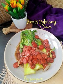 Foto resep Tumis Pokchoy Sosis