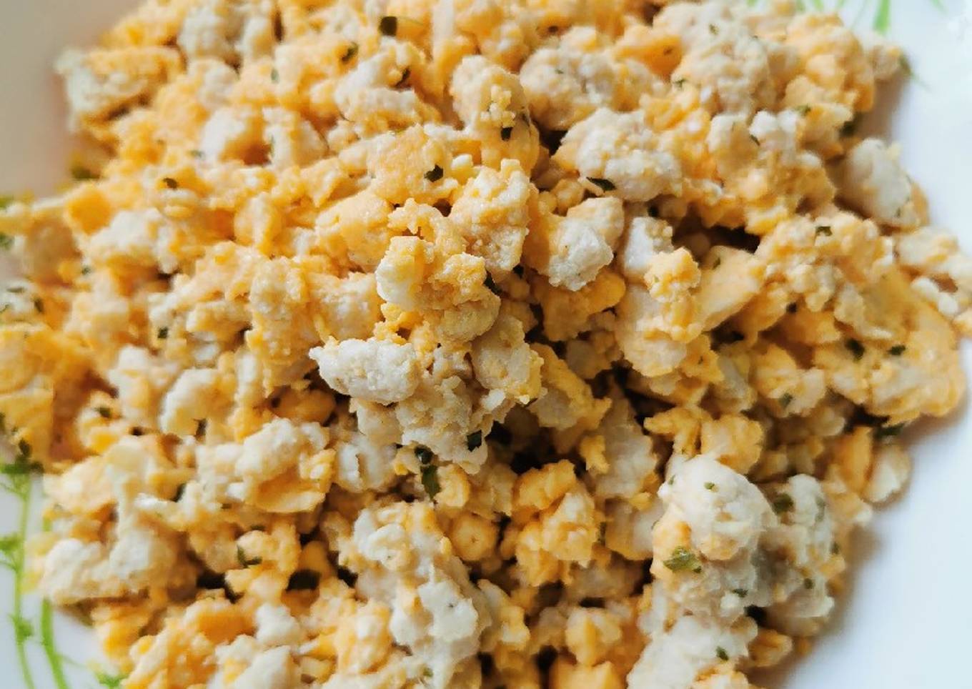 Tumis babi telur orak arik