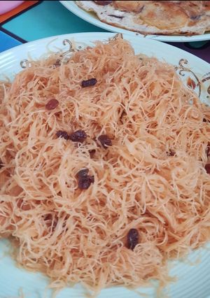 A picture of SWEET VERMICELLI(tambi)#15miniutesorlesscookingcontest.