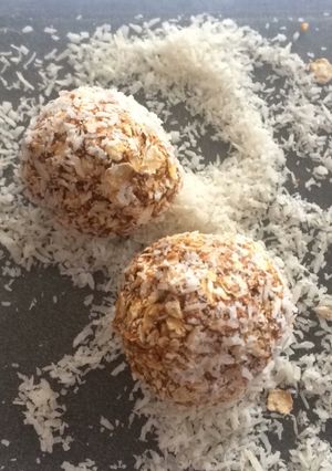 Una foto de Cocadas de avena