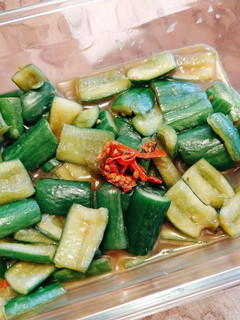 (素)涼拌黃瓜 的食譜成品照片