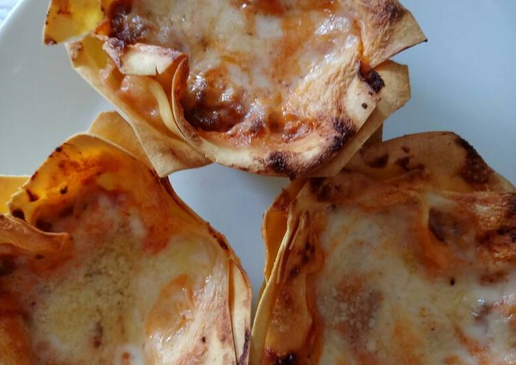 Recipe of Quick Lasagne muffins