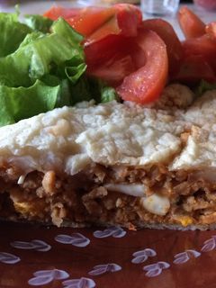 Una foto de Pastel de soja