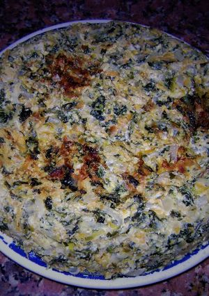 Una foto de Budín de verduras
