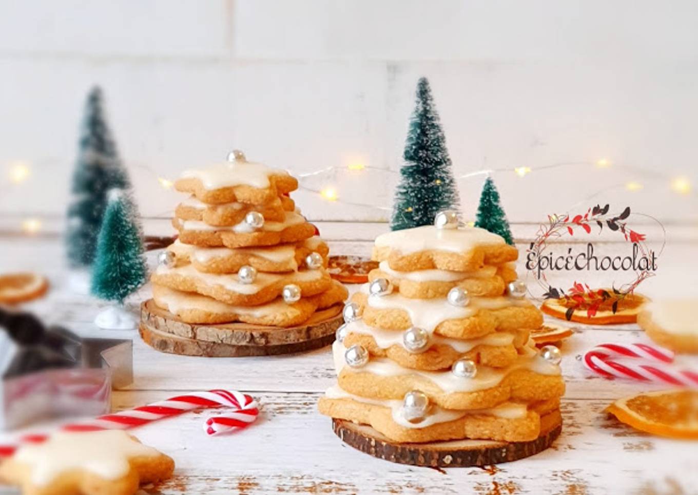 SAPINS DE NOEL SABLES A L'ORANGE (RECETTE DE PIERRE HERME)