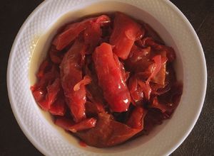 Foto di Bucce di fichi d'India in agrodolce