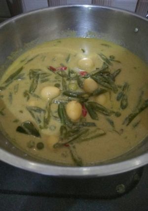 Foto resep Gulai tauco sayur lontong